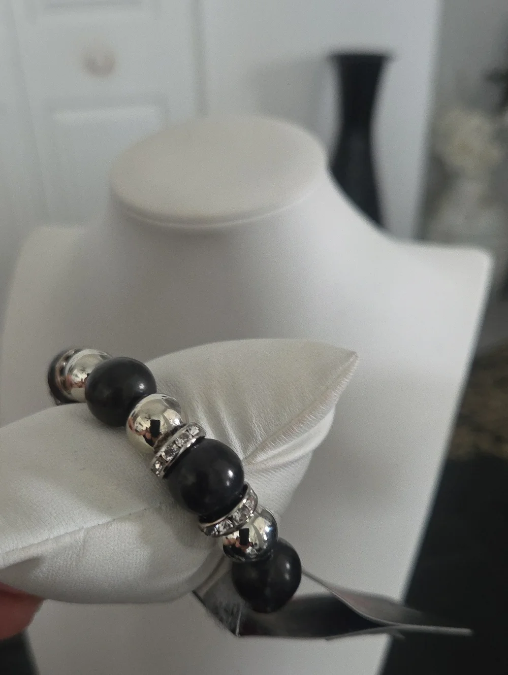 Paparazzi Ruling Class Radiance Black Bracelet NWT